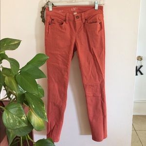 LOFT modern skinny jeans